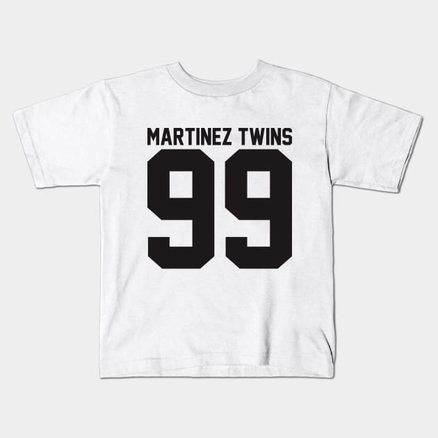 martinez twins Kids T-Shirt by danyrans